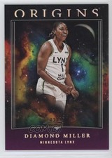 2024 Panini Origins WNBA Purple 3/25 Diamond Miller #47 1kc4