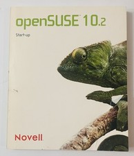 openSUSE 10.2 Start-Up Guide Novell 2006 Linux Manual Softcover, VG Clean