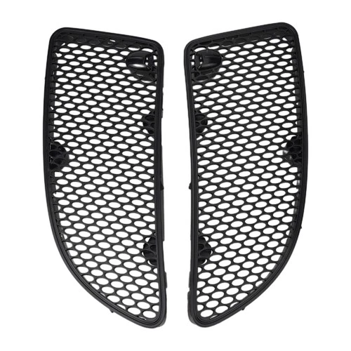 For Mercedes Benz SLK W171 2005-2011 2Pcs Front Hood Air Vent Grille Cover ABS - Picture 2 of 12