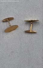 18K Yellow Gold Cufflinks 7.98g