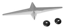 1958 1959 1960 1961 Impala Belair Biscayne Chrome Fender Skirt Star 57c-16620