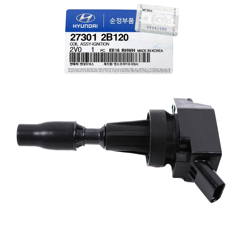 GENUINE Ignition Coil&Iridium Spark Plug 273012B100 for Hyundai Kia Rio 2.0L Foto 3 de 4