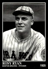 Rosy Ryan 1993 Conlon Collection TSN Card #746 Boston Braves