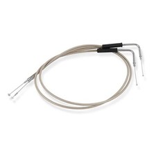 35.4" 59" Stainless Steel Throttle Cable Wire Kit Idle Cable Compatible 55"