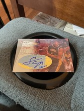 SEAN LAMPLEY 2001 SAGE AUTHENTIC ROOKIE AUTOGRAPH-#23/400-BULLS/VIRGINIA-#A25