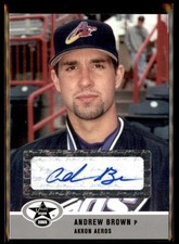 2005 Just Stars #7 Andrew Brown Autographs Auto