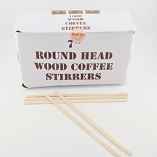Wooden Coffee Tea Stirring Sticks 1000 Pack Disposable Stirrer