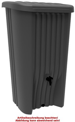 EDA Regentonne RECUP DECO, 150 Liter, anthrazit