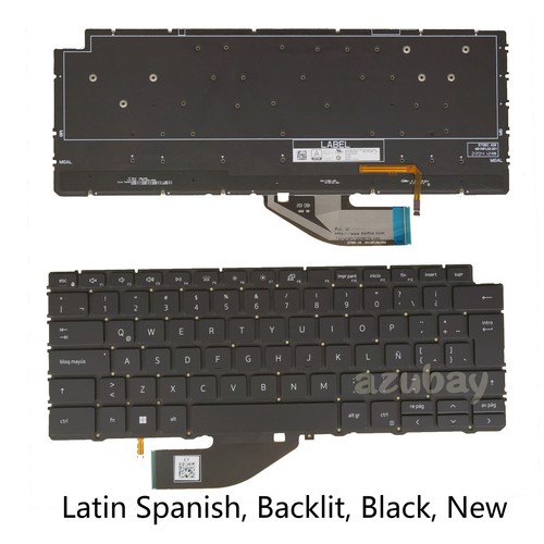 Laptop Keyboard for Dell XPS 13 7390 2-in-1 , XPS 9310 2 in 1 Backlit New - Picture 13 of 14