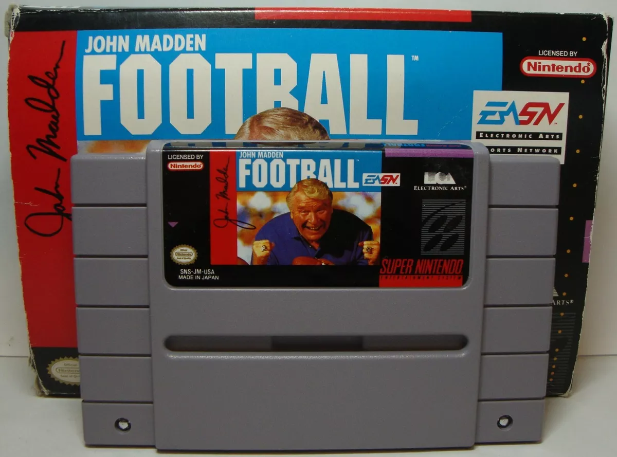 John madden sale football snes