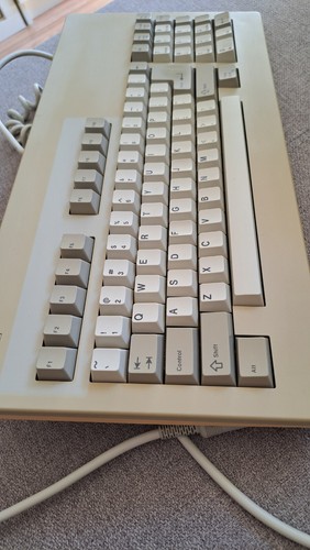 NCR Mechanical Clicky Keyboard Cherry G80-0811 vintage MX Black DoubleShot (10) - Bild 11 von 23