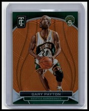 Gary Payton 2024-25 Totally Certified #190 Orange Platinum Mirror /75 Sonics SP