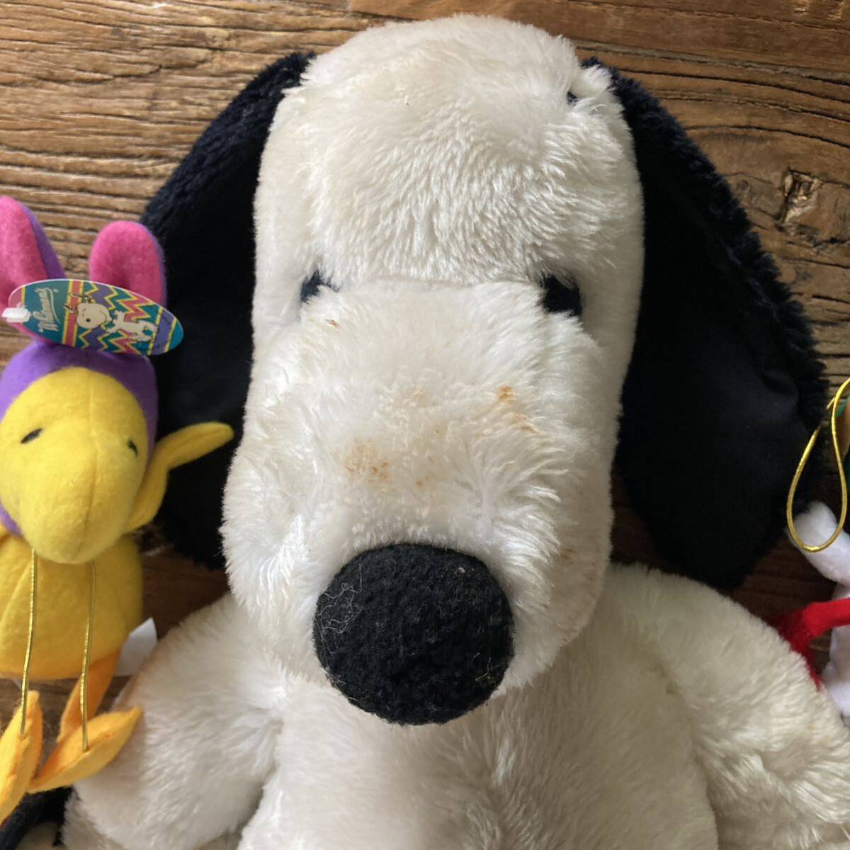 70's 80's ヴィンテージ　ドール　スヌーピー　特大サイズ　4セット 70s 80s Vintage Doll Snoopy Oversized 4 Sets Plush Snoopy