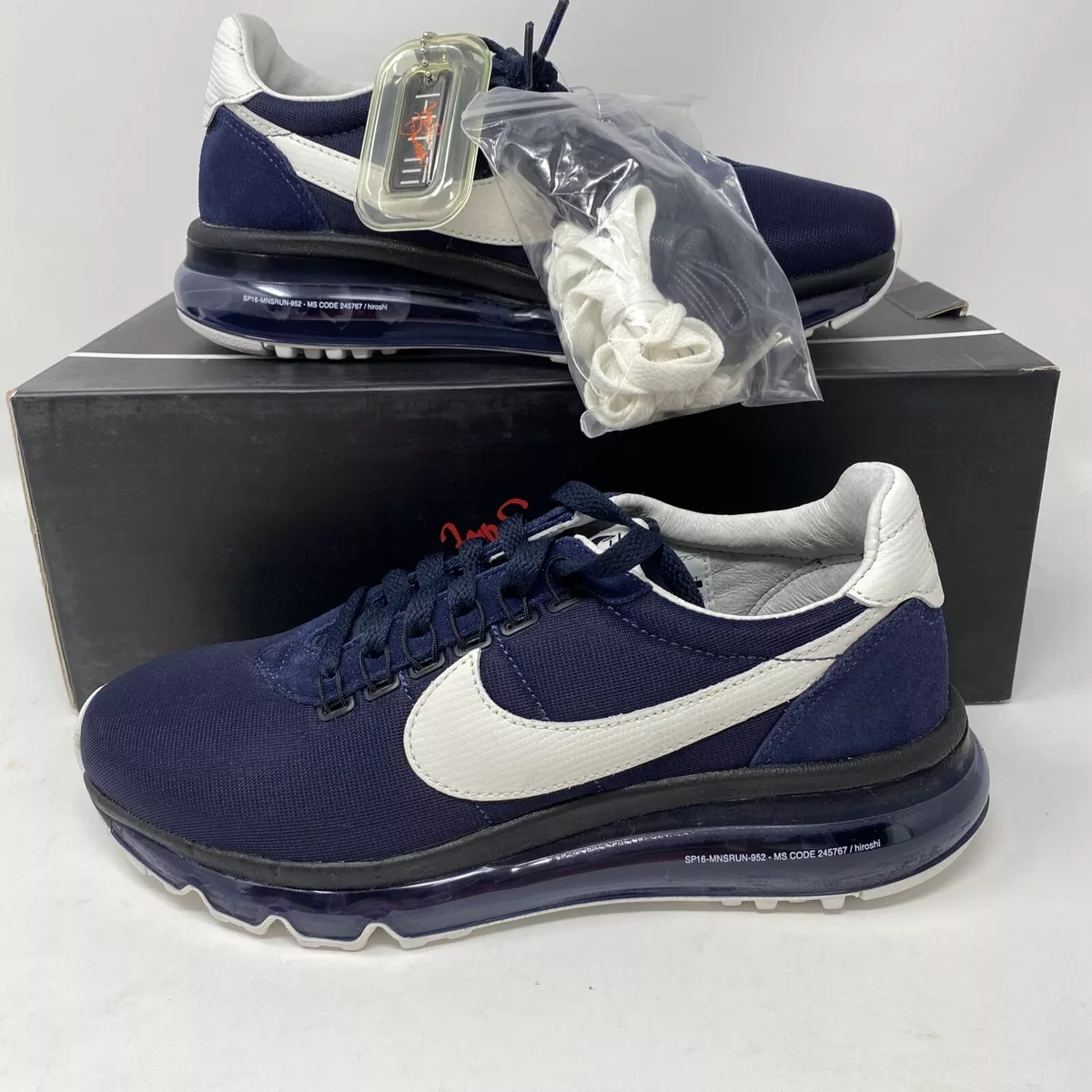 Nike Air Max LD-Zero HTM Hiroshi Fujiwara Obsidian Fragment 848624-410 Mens SZ 5