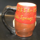 Vintage AL KALY Shriners Temple Colorado Springs Co Mug Cup Man Face Ceramic — photo 3