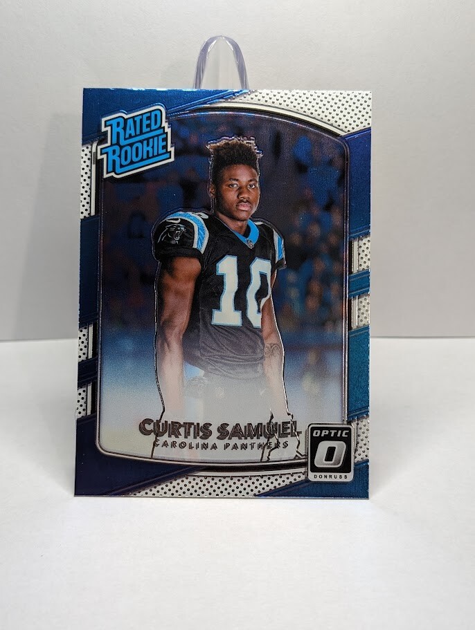 2017 Panini Optic Rated Rookie Curtis Samuel RC Panthers / Commanders #196
