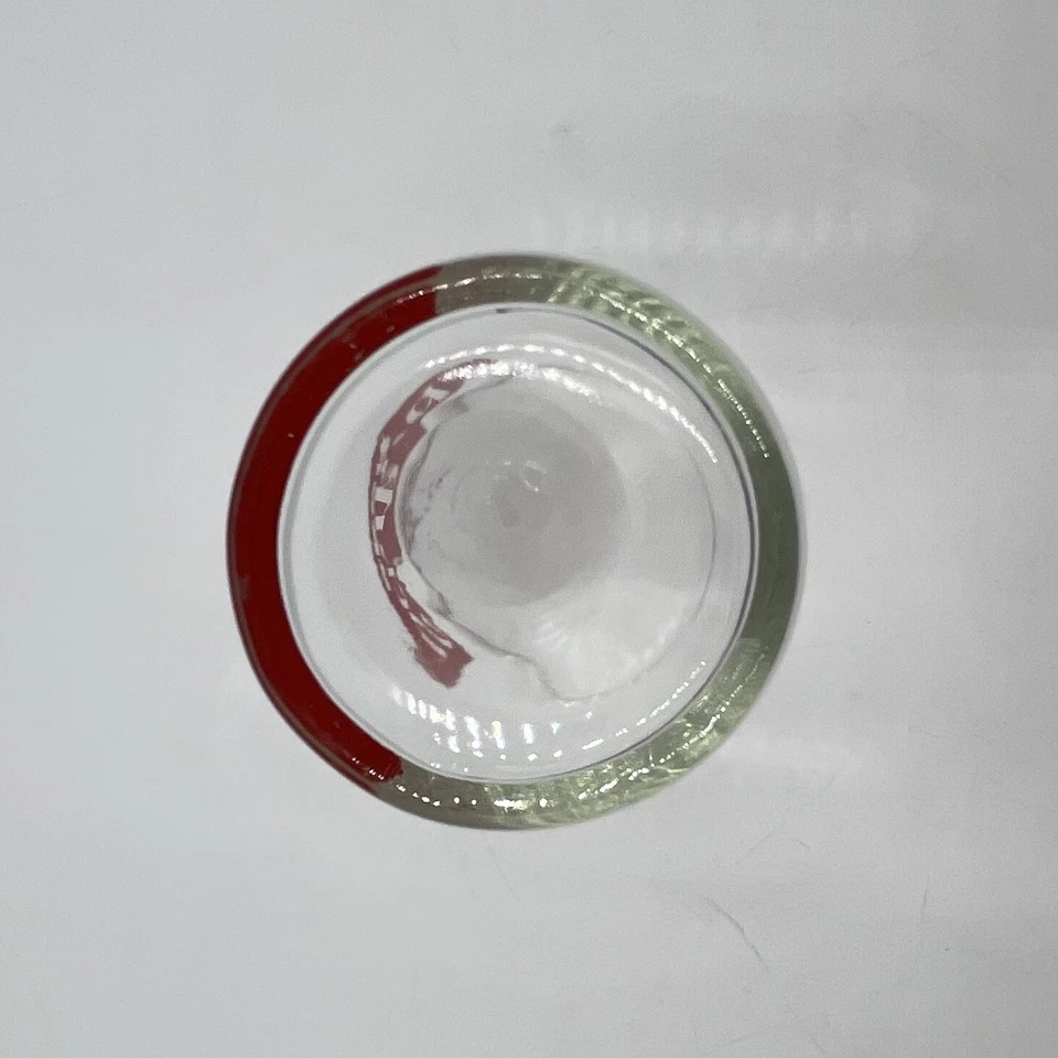 Raro vaso vintage SCHMIDT Shell degustación de cerveza 4 1/4" St. Paul Minnesota EE. UU. Foto 4 de 4