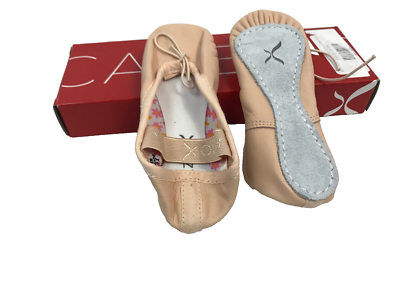 Capezio Girls Daisy Full Sole 205C Ballet Pink Shoes, Child 10 N