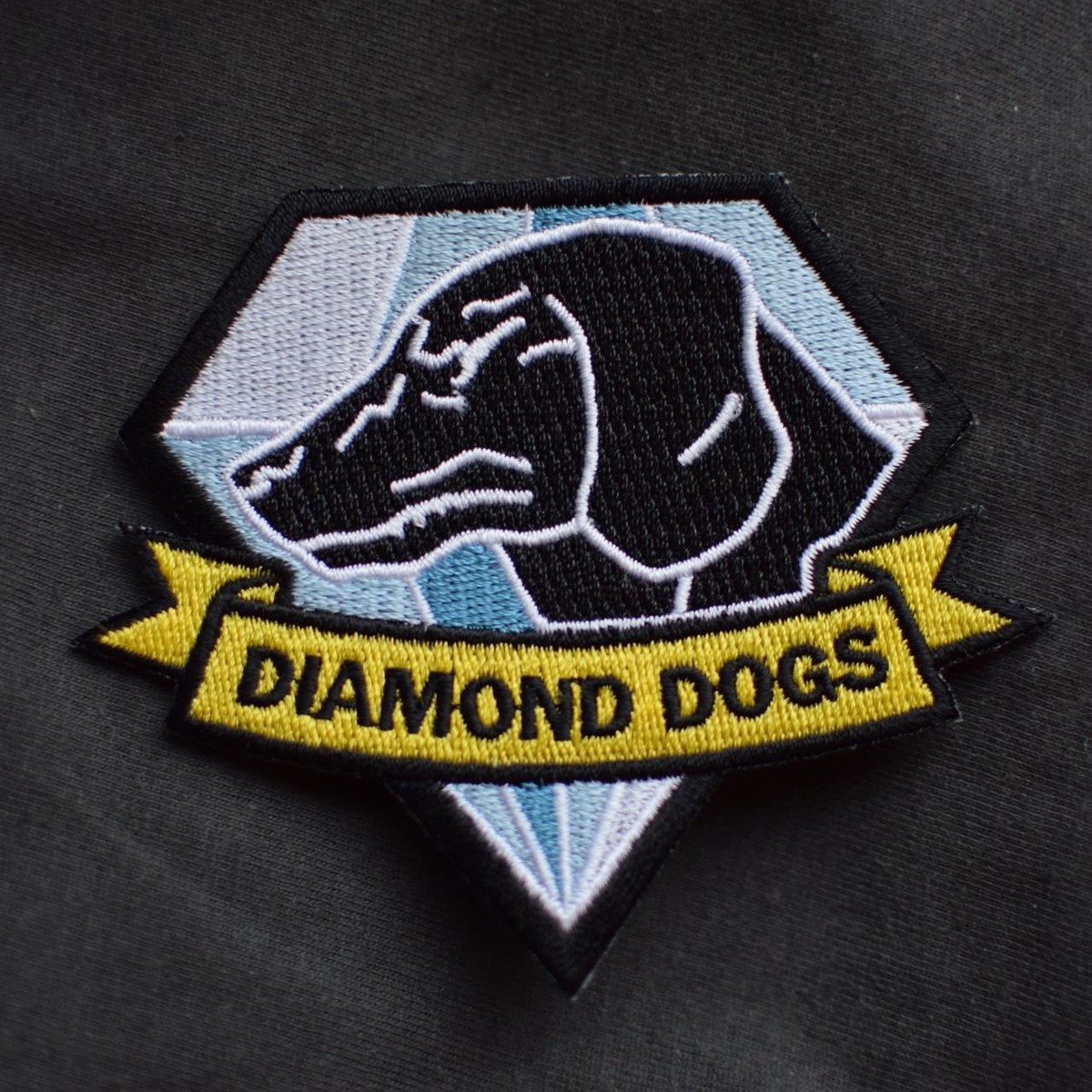 Metal Gear Solid 5 - Diamond Dogs Iron On Embroidered