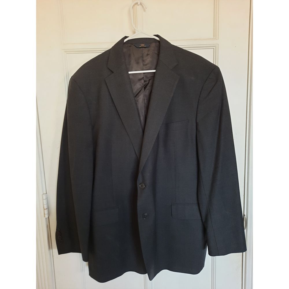 Brooks Brothers 346 Men 48R Stretch Padded Shoulder Single Breasted Wool Blazer thumbnail 2