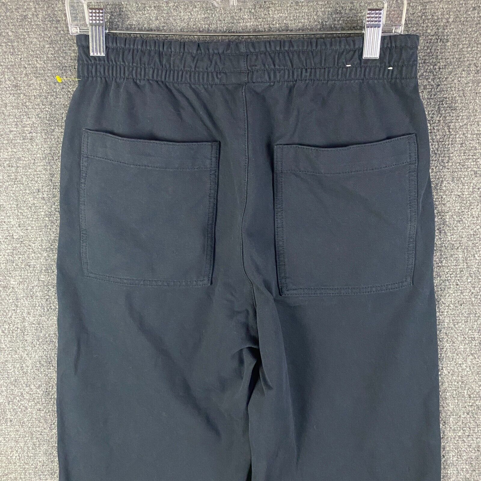 Uniqlo Pants Womens Small Blue Joggers Drawstring Tapered Cotton Blend thumbnail 7