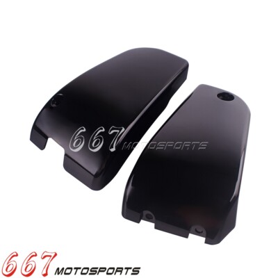 Pair Motorcycle Battery Side Covers For Kawasaki Vulcan VN1500
