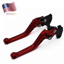 For BENELLI TNT 125 135 2016-2022 CNC Adjust Shorty Hand Brake Clutch Levers US