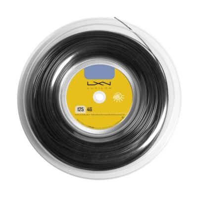 Luxilon 4G 200m Black Saitenrolle 1.25mm NEU UVP 350,00 