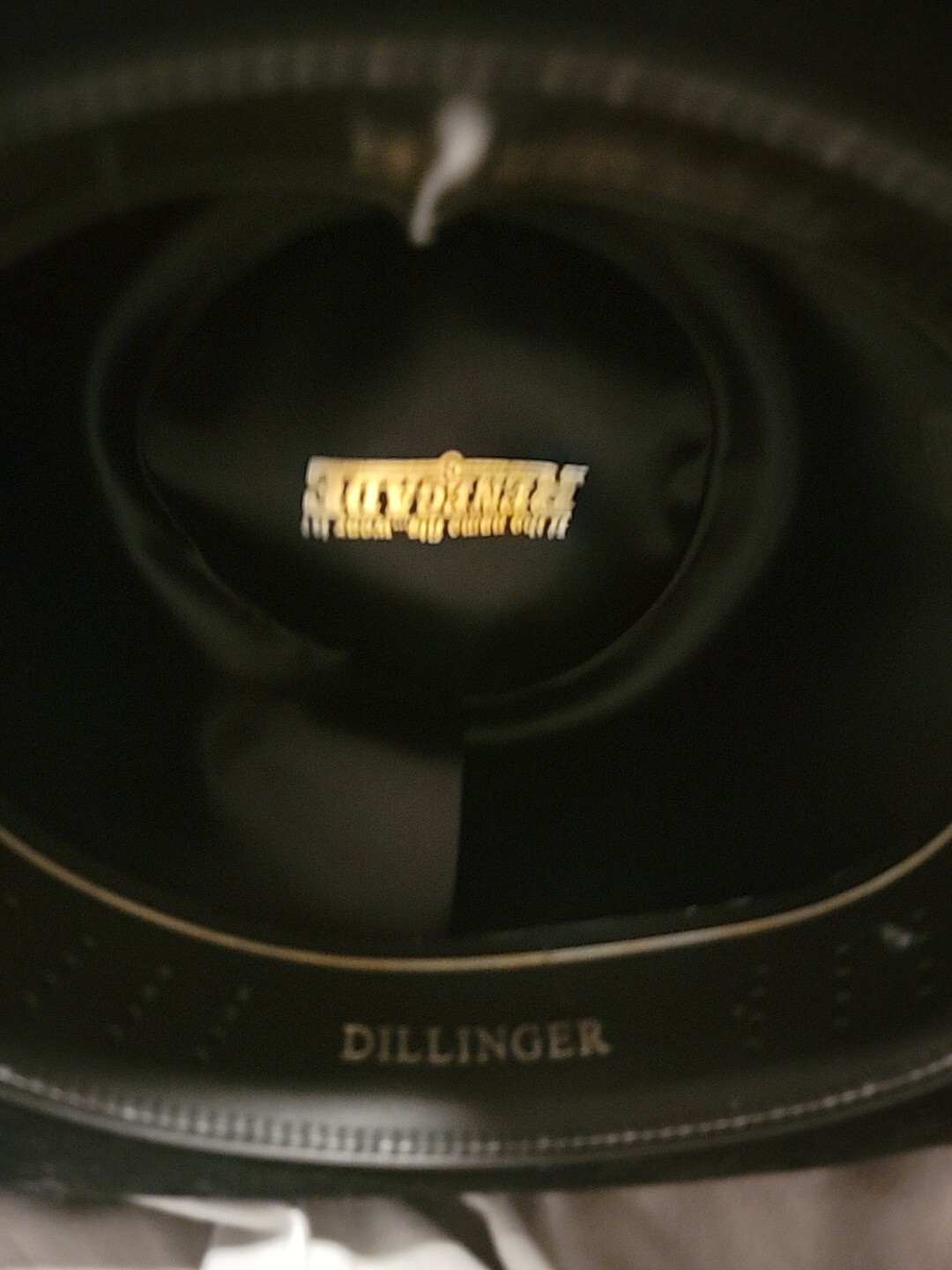 Black Cowboy Hat Size 7 Renegade - image 3