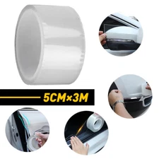 Car Protection Paint Vinyl Film Sticker Clear 300x5cm Anti-Scratch Sill Edge
