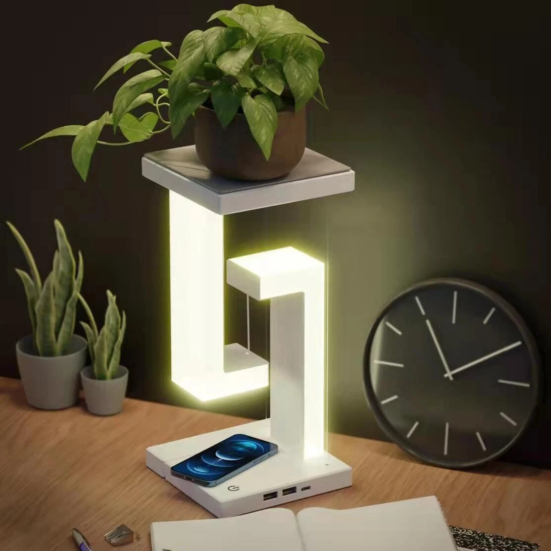 Bedside lamp wireless deals