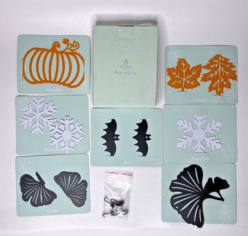 PartyLite saisonales Ornament-Set nicht mehr produziert neu im Karton P3H/P90855 - Bild 1 von 3