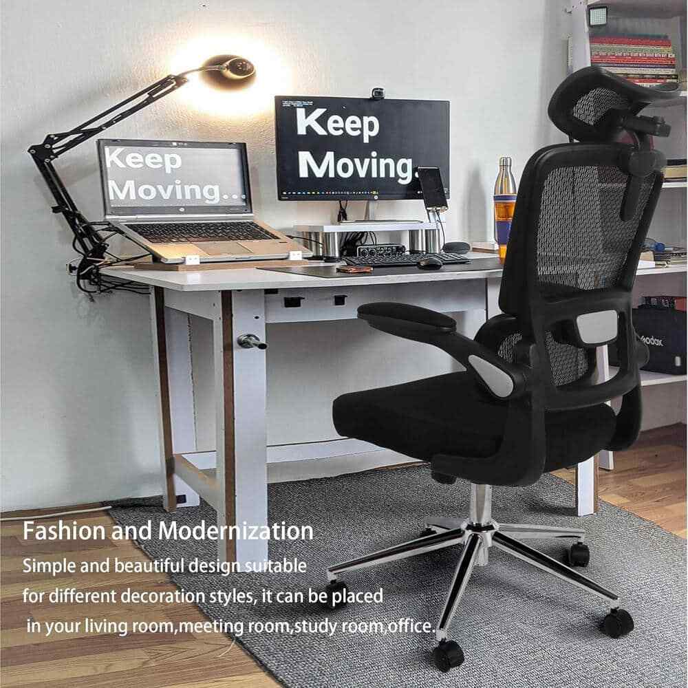 Ergonomic Black Mesh Chair Executive Home Office Chairs new.
