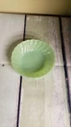 FIRE KING ANCHOR HOCKING JADEITE SHELL SWIRL BERRY DESERT BOWL