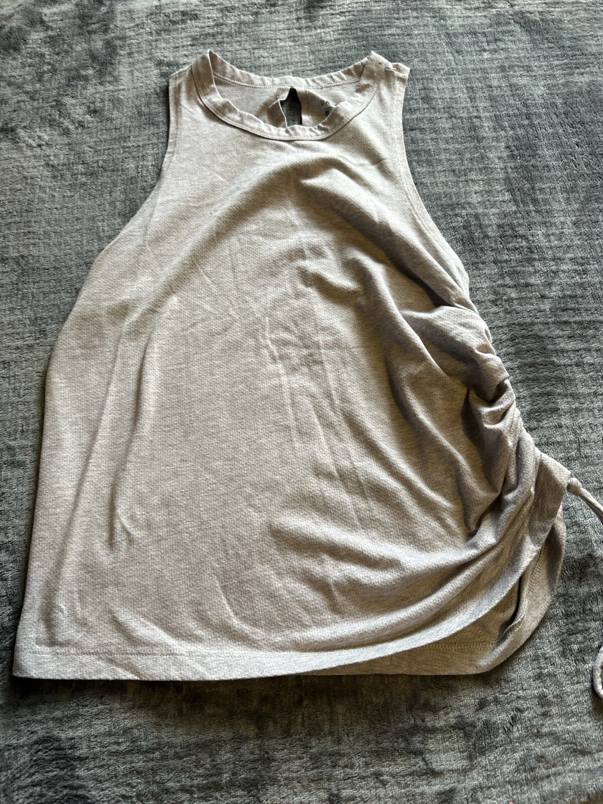 Womens Size Small Nike Athletic Tank With Cinched Side And Open Back