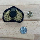 WWII WW2 Japanese Imperial Navy Officers Hat Insignia Japan Military