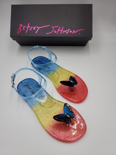 betsey johnson jelly shoes