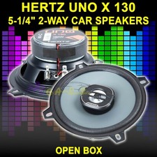 HERTZ X130 CAR 5.25 AUDIO 160W 2-WAY PEI DOME...