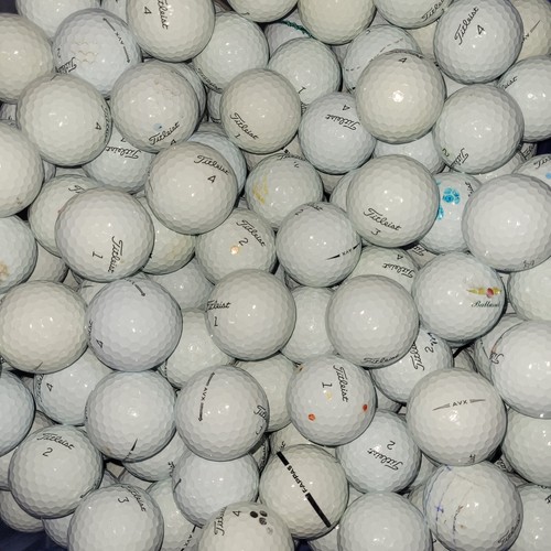 100 Titleist AVX White Used Golf Balls - 3A Value Grade - Free Shipping - Picture 2 of 7