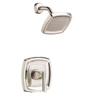AMERICAN STD T018507.295 Edgemere Shower Only Trim Kit; 1.8 GPM Brushed Nickel