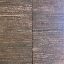 Azulejo de porcelana de piso American Florim Layers Series Obsidian 12x12