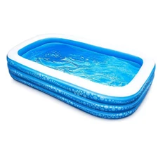 DREO Inflatable Swimming Pool, 95" X 56"X 21" Ball Pit, Kiddie Pool 0.42 mm  PVC