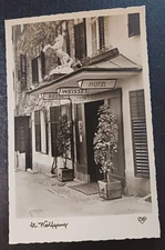 vtg postcard RPPC St. Wolfgang Austria Weisses Rossl Hotel unposted