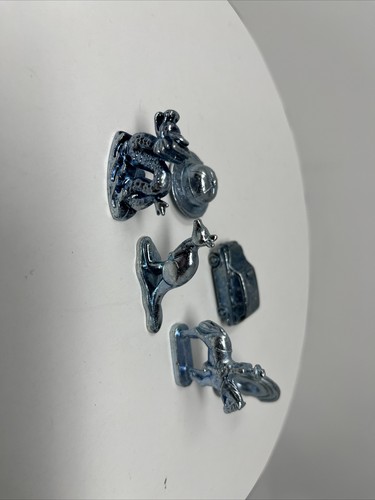6 Piezas de Repuesto Mini Artesanía Juego Fichas Monopoly (2) - Imagen 7 de 8