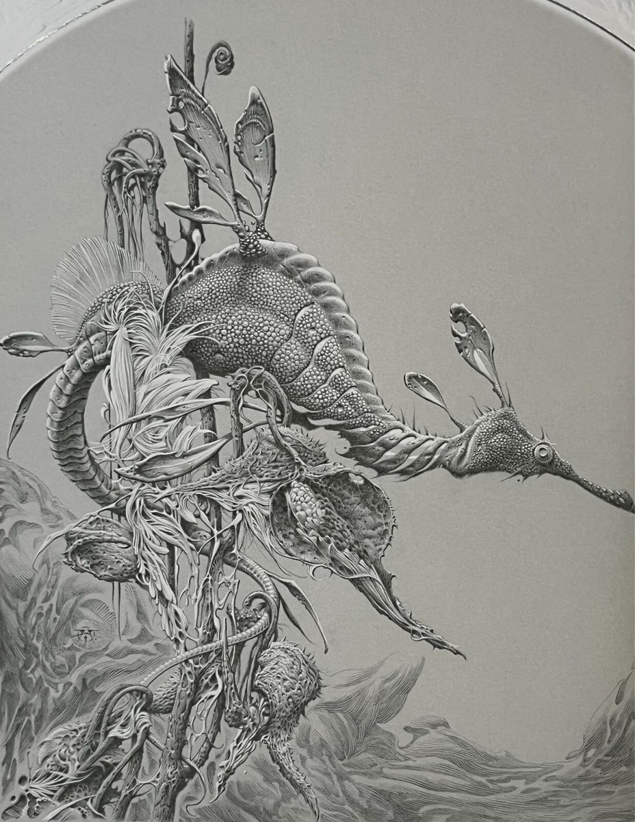 Aaron Horkey Signed Poster A Vast Palimpsest #13/455 VACVVM109