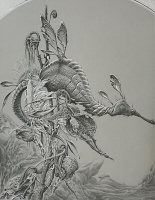 Aaron Horkey Signed Poster A Vast Palimpsest #13/455 VACVVM109