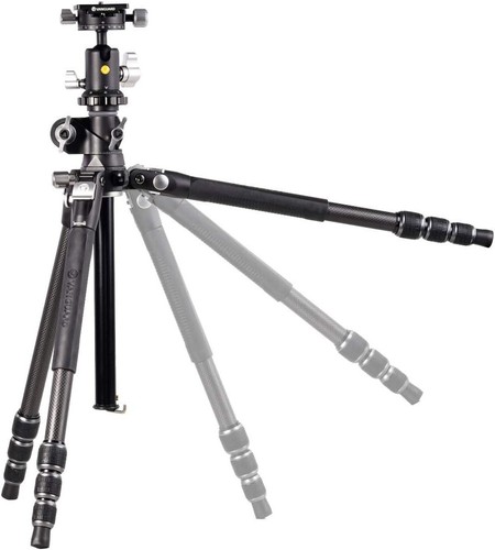 Vanguard VEO 3T+ 234CB Travel Carbon Fibre Tripod Monopod with BH-110S Ball Head - Picture 10 of 11