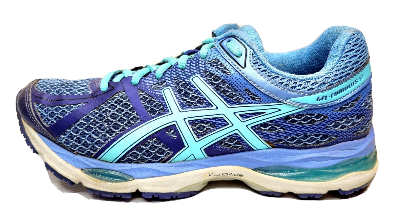 Asics Gel Cumulus 17 Running Shoe Blue Athletic Sneaker Women\u0026#039;s Size  6.5 T5D8N | eBay