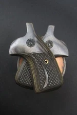 Smith & Wesson K/L/X Round Grips "Double Dragons" (Alt Design) • All Colors