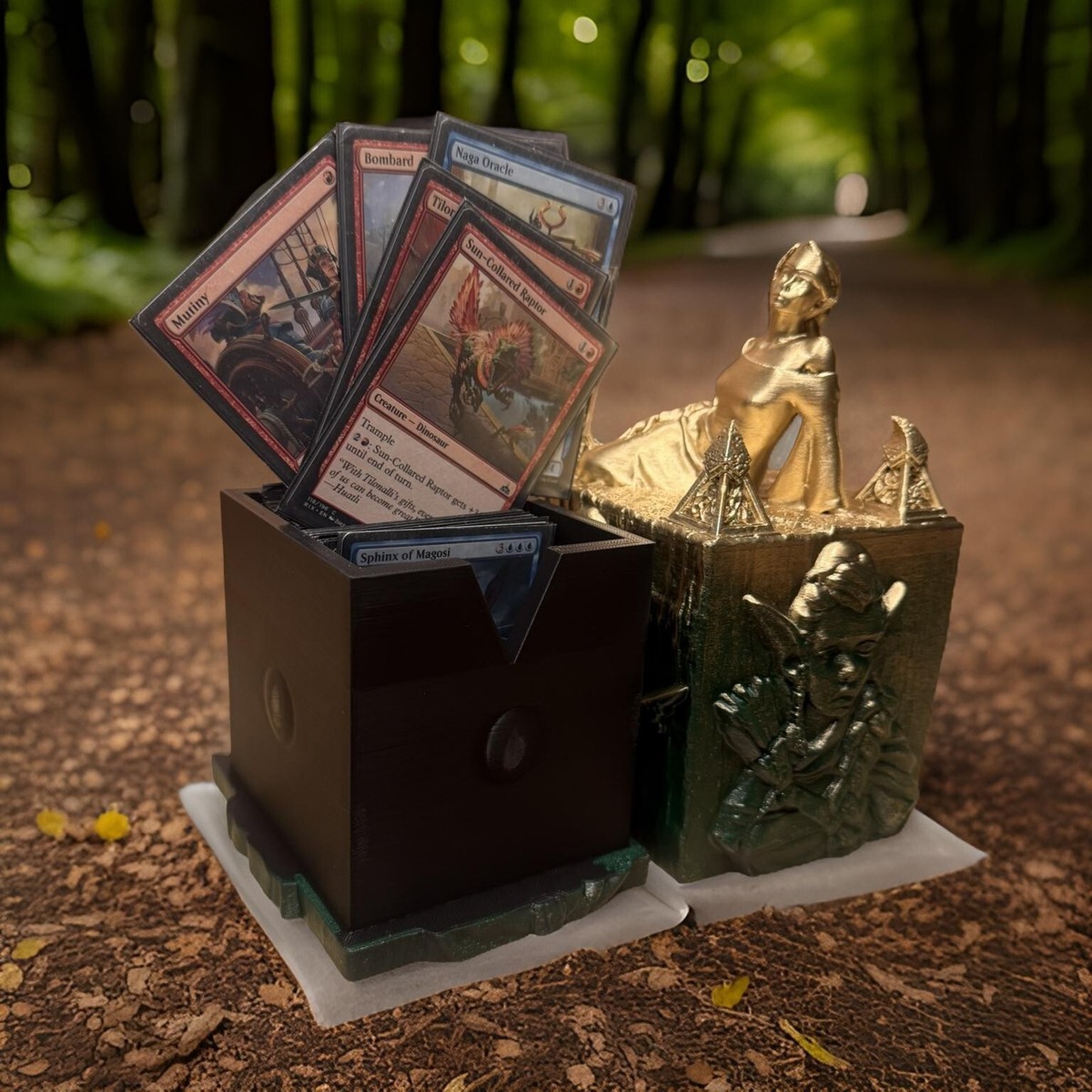 COMMANDER Elf Deck Box | Magic the Gathering MTG Deck Box